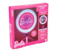 Barbie Streaming Light - Officially Licensed Adjustable Ring Light with Phone Holder, 3 Light Modes, Warm, Cool & Neutral, Gift for Girls | Paladone