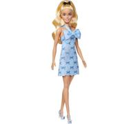 Barbie Fashionistas Blue Bow Halter Dress Doll 237