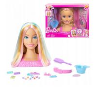 Barbie Styling Head Blonde Hair Jfg81 Mattel Genuine Quality