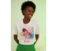 Barbie - Sunny Days Ahead Oversized Crop White - T-Shirt - white - S - 80% Cotton, 20% Polyester,Jersey S