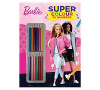 Barbie Super Colour by Numbers Book