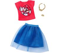 Barbie Super Mario Fashion Blue/Red