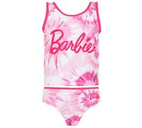 Barbie Swimming Costume | Girls Tankini Set | Girls Two Piece Swimming Costume | Pink 5-6 Years