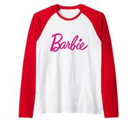 Barbie T-shirt for men Raglan Baseball Tee