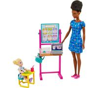 (Teacher) Barbie Career Teacher & Doctor Dentist 12" Doll