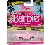 Barbie The Movie 1956 Corvette Convertible Model Car 1:64 8Cm Hot Wheels JBL79