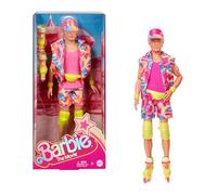 Barbie The Movie Collectible Ken Doll Wearing Retro-Inspired Inline Skate Outfit and Inline Skates, JBJ51