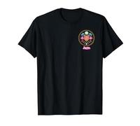 Barbie The Movie - Flamingo Crest T-Shirt, Men, Black, 3X-Large