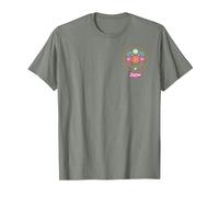 Barbie The Movie - Flamingo Crest T-Shirt, Men, Olive Heather, Large