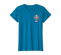 Barbie The Movie - Flamingo Crest T-Shirt, Women, Sapphire Blue, X-Small