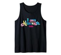 Barbie The Movie - I'm Kenough Tie Dye Logo Tank Top, Men, Black, Small