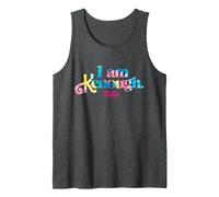 Barbie The Movie - I'm Kenough Tie Dye Logo Tank Top, Men, Dark Heather Grey, Small