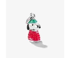 Barbie Thomas Sabo Charm Club Charming Connect Sterling Silver Peanuts - Sterling Silver / Rhodium Plated / Enamel