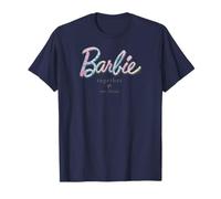 Barbie - Together We Shine Pastel Tie Dye Design T-Shirt