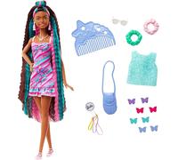Barbie Totally Hair Afro Black Doll Butterfly Totally Long Hair Playset Mattel