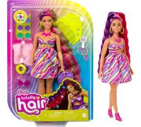 Barbie Totally Hair Flower Themed Curvy 8.5 Inch Doll