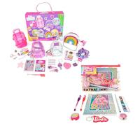 Barbie Travel & Stationery Bundle - Mini Bag Collection, Extra Diary Pouch & Travel Stationery Set - Cute Accessories & Back-to-School Supplies for Girls