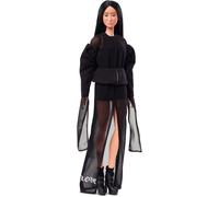 Barbie Tribute Collection Vera Wang Doll Wearing Black Romper and Chiffon Dress with Doll Stand & Certificate of Authenticity Gift for Collectors