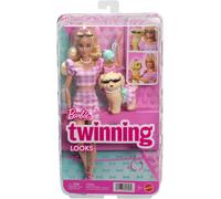 Barbie Twinning Looks Blonde With Dog Doll Pink Kids