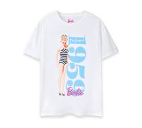 Barbie White The Original Short Sleeved T-Shirt Womens