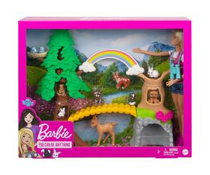 Barbie Wilderness Explorer 10 Animals Doll Accessories Outfit Set New Mattel