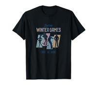 Barbie - Winter Games Retro Skate Ski Board Design T-Shirt