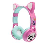 Barbie with Cat Ears 3D 2-in-1 Bluetooth Wireless or Wired Mode Kids Headphones