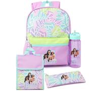 Barbie Women's 4 Piece Backpack Set | Purple | Official Merch Barbie Purple One Size