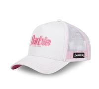 Barbie Women's Cap, Adjustable and Original Trucker Cap, white, One size