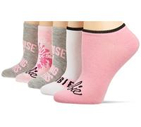 Barbie No Show Socks Womens socks, Pink Assorted, 8-10 UK