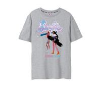 Barbie Womens Grey Merry & Bright Short Sleeved T-Shirt - Medium