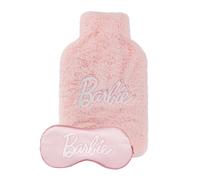 Barbie Womens/Ladies Appliqué Logo Hot Water Bottle Cover Set