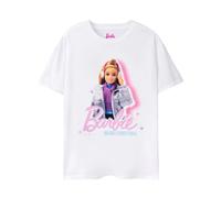 (XL, White) Barbie Womens/Ladies Christmas T-Shirt