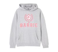 Barbie Womens/Ladies Collegiate Logo Marl Hoodie NS7392