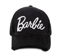 Barbie Womens/Ladies Embroidered Logo Cap / One Size Black/White NS6938