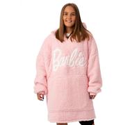Barbie Womens/Ladies Sherpa Hoodie BlanketOne Size Pink NS7210
