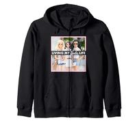 Barbie Women's Official Barbie Life Sweatshirt Zip Hoodie