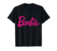 Barbie Womens Official Pink Logo T-Shirt