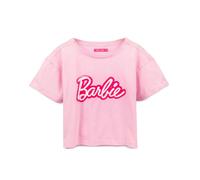 Barbie Womens Pink Logo Short Sleeved T-Shirt - XXX-Large