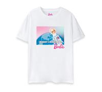(X-Large) Barbie Short Sleeved T-Shirt (Womens White)