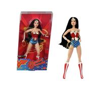 Barbie Wonder Woman Collectable Doll in Red and Blue Suit