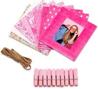 KODAK Barbie x Colorful & Decorative Barbie-Themed Paper Frames for 2x3” Photo Projects - 20 Iconic Barbie Frames for Decorating Your Scrapbook, Journal, and More