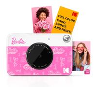 Barbie x Kodak Printomatic Full-Color Instant Print Digital Camera ? 5MP Portable Barbie Camera Prints Colorful 2x3? Sticky-Back Photos ? Signature