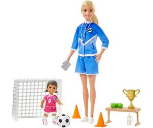 Barbie You Can Be Anything - Soccer Coach Playset