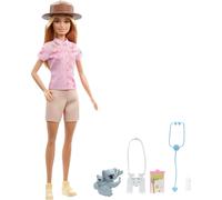 Barbie Career Zoologist 12" Doll and Playset Official Mattel