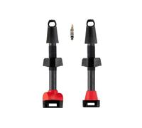 Barbieri Carbonaria Valves Set Presta Tubeless - Black