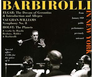 Barbirolli, Sir John/Vario - Sir John Barbirolli in New York