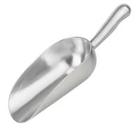 BarBits Aluminium Ice Scoop - Round Bottom Bar Candy Sweet Scoop (Hand Wash Only) (12oz)