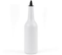 BarBits Original White Cocktail Flair Bottle 750ml - Flair Training Bottle