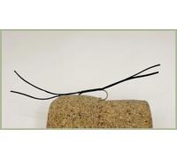 Barbless Apps bloodworm nymph, Black, Trout Flies, choice of size and quantity, Spandex favourites, Top selling. (12)